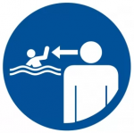 Znak na kąpieliska: Informacyjne